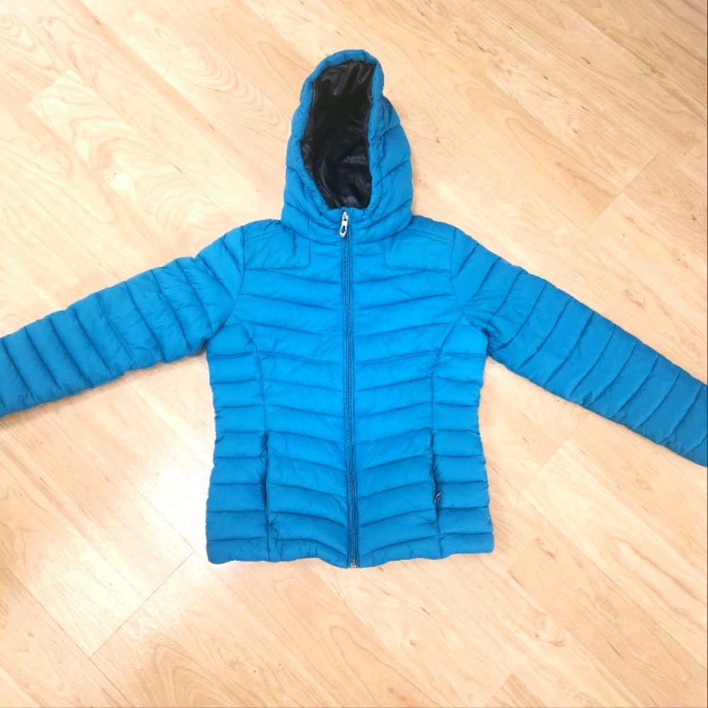 Spyder kids blue insulated jacket M (8-10)